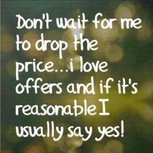 DON'T WAIT! MAKE AN OFFER!